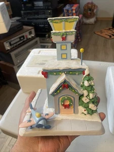 Hawthorne Village Precious Moments Christmas Flying In Comfort Airport Box COA - Picture 1 of 12