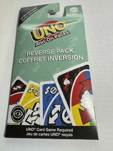 UNO Card Game Add-On Pack - Reverse Pack - Picture 1 of 1