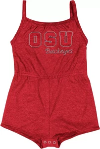Pagliaccetto elemantale neonato Ohio State Buckeyes NCAA taglia 3-6 mesi NUOVO - Foto 1 di 1
