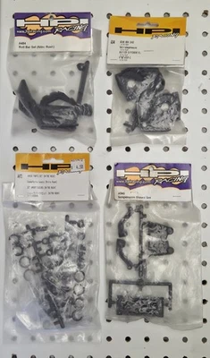 HPI Racing Nitro Rush ~ 4 Item ~ Parts Lot A344, A343, A472, A484  - Image 1 of 4