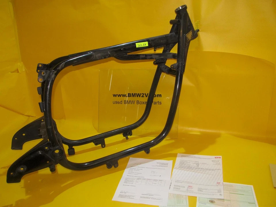 BMW R100 /7 Hauptrahmen Rahmen 1978 60PS motorcycle main frame - Bild 1 von 1