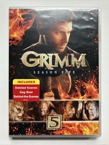 Grimm: Season Five (DVD, 2015) Brand New and Factory Sealed - Imagen 1 de 2