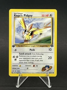 Koga's Pidgey (80) #080/132 Sfida Palestra 1° Edizione 250001 - Foto 1 di 2