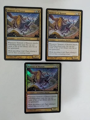 3 Nemesis of Reason Alara Reborn MTG NM Free shipping with tracking - Image 1 of 2