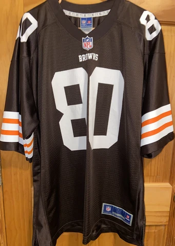 Men's NFL Pro-Line #80 Jarvis Landry , Browns Jersey Size XL Cover