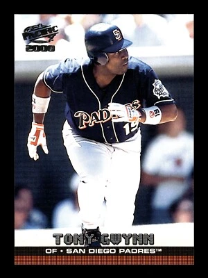 Tarjeta de muestra Tony Gwynn ⚾ 2000 Pacific - San Diego Padres Salón de la fama Foto 1 de 2