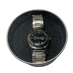 Vintage Ozzy Osbourne Watch Wristwatch New w/ Tin Stainless Steel Band Head - Picture 1 of 15