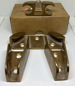 Vintage Danforth Premium Bronze Chocks CH1B For Small Danforth Anchor In Box - Picture 1 of 4