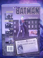 BATMAN (ToyBiz, 1989) THE JOKER File Card FULL CARDBACK Original VINTAGE