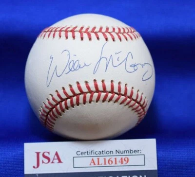 Willie McCovey JSA Autograph National League ONL Signed Baseball - Image 1 of 2
