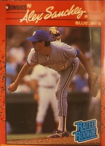 1990 Donruss Baseball Card #45 Alex Sanchez Toronto Blue Jays Rated Rookie - Picture 1 of 1