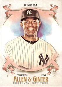 2021 ALLEN AND GINTER #115 MARIANO RIVERA YANKEES - Picture 1 of 2