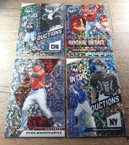 (4) 2021 Mosaic Rookies Francisco Alvarez Ryan Mountcastle Andrew Vaughn