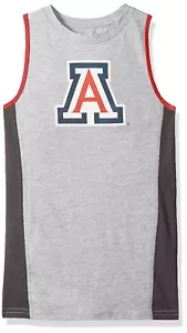 NCAA Arizona Wildcats Youth Fan Gear Tank Shirt Medium (10-12) Heather Grey - Picture 1 of 2