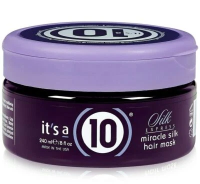 Máscara capilar it's a 10 Silk Express Miracle Silk 8 fl oz Foto 1 de 4