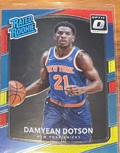 2017-18 Donruss Optic Damyean Dotson RC New York Knicks #166 - Picture 1 of 2