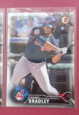 BOBBY BRADLEY 2016 BOWMAN DRAFT BASE CARD BD-172 GUADRIANS/TOROS (PROSPECT BASE) - Image 1 of 2