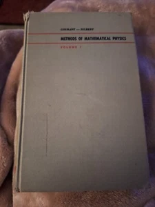 METHODS OF MATHEMATICAL PHYSICS, VOL. I By R. Courant & D. Hilbert - Hardcover - Picture 1 of 11