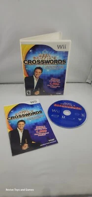 Merv Griffin's Crosswords (Nintendo Wii, 2008) CIB Complete Tested and Working - Image 1 of 4