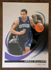 DERON WILLIAMS 2006-07 Topps #63 Trademark Moves SP /299 Jazz.  B2C - Picture 1 of 4