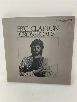 Vintage (1988) Box Set Chrome Edition Eric Clapton Crossroads 4 Cassettes w/book - Image 1 of 4