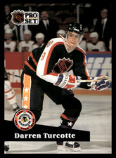 1991 Pro Set Darren Turcotte #310 New York Rangers NHL Hockey