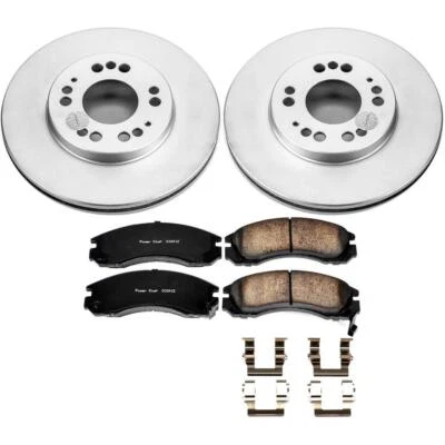 PowerStop Disc Brake Kit - Front - Fits Dodge Stealth 1991-1996, Eagle Talon 199 - Image 1 of 4