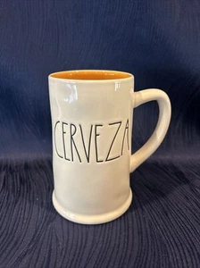 Pietra birra Rae Dunn "Cerveza" 20 oz. Misura 8,5 pollici di altezza ~ - Foto 1 di 5