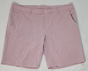 Columbia PFG Mens Shorts Size 42 L 10 Pink Omni-Shield Lightweight - Picture 1 of 8