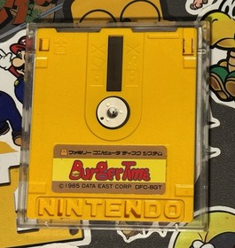BurgerTime & Ice Climber Nintendo Famicom Disk Japan Import US Seller TESTED