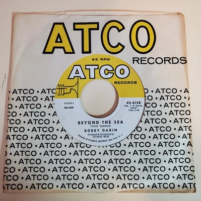 Bobby Darin BEYOND THE SEA  (ROCK 45) #6158 PLAYS VG++ Foto 1 de 4