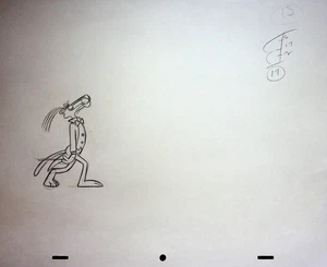 The Pink Panther 2 Film BOB KURTZ Eröffnung Produktion handgezeichneter Bleistift - Bild 1 von 2