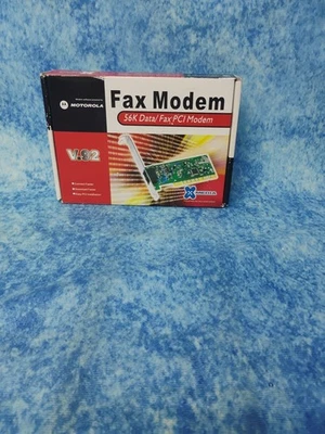 Motorola 56k Fax PCI Modem, IT-MI820 - Image 1 of 4
