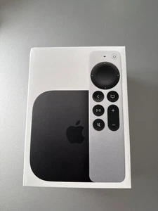 🟢 Apple TV 4K 64GB 3rd Generation Wi-Fi Black 100% Original FREE P&P - Picture 1 of 11