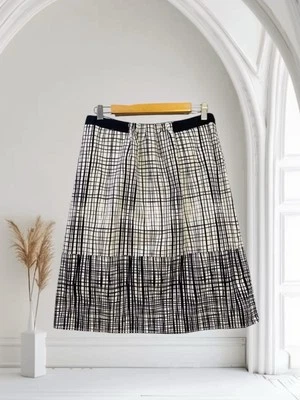 Юбка Worthington женская размер 12 плиссированная классическая летняя хлопковая эластичная - Изображение 1 из 4