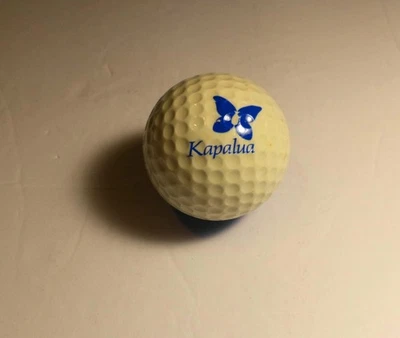 KAPALUA PING EYE # 2 PELOTA DE GOLF MITAD BLANCA Y MITAD AZUL ¡RARA! Foto 1 de 4