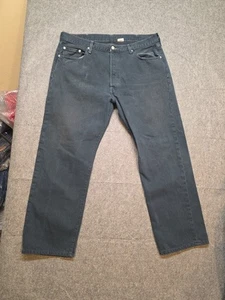 Vintage Levi’s 501 Button Fly Jeans Farbe ist Navy Courage (hart blau dunkel) schön - Bild 1 von 14