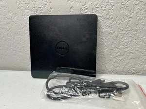 Dell External Ultra Slim USB DVD Optical Drive Black DP61N - Afbeelding 1 van 3