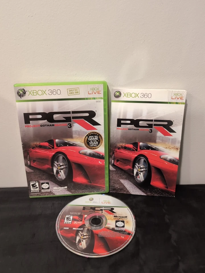 Project Gotham Racing 3 (Microsoft Xbox 360, 2005) Complete w/ Manual - Image 1 of 1