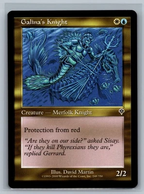 Magic The Gathering Invasion 4x Galina's Knight #248/350 MTG TCG CCG Playset - Image 1 of 2