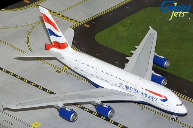 G2BAW1340 GeminiJets A380-800 1/200 Model G-XLEE British Airways - Image 1 of 1
