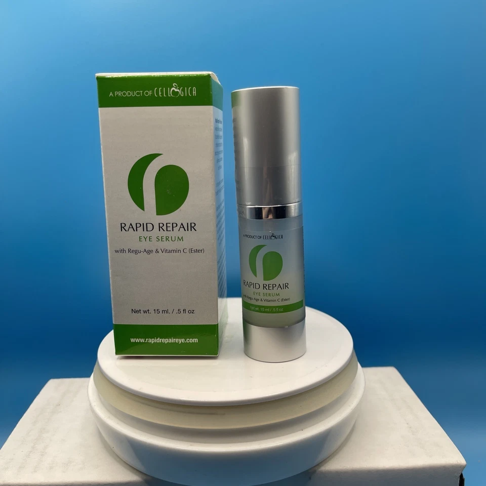 Suero de ojos de reparación rápida con Regu-age y vitamina C 15 ml 0,5 oz Cellogica NUEVO EN CAJA Foto 1 de 3