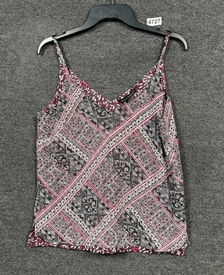 Blusa sin mangas White House Black Market para mujer talla M cachemira cuello en V Foto 1 de 4