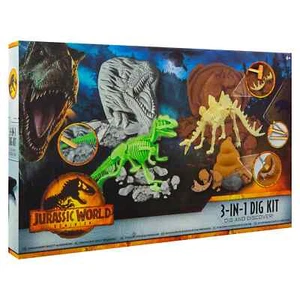  3-in-1 Jurassic World Dominion Dig & Discover Kit Set Ideal Gift For Your Kids - Picture 1 of 4