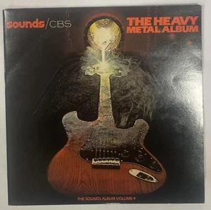 Various Artists The Heavy Metal Album 10 Track Vinyl LP Inc Judas Priest Etc - Imagen 1 de 3