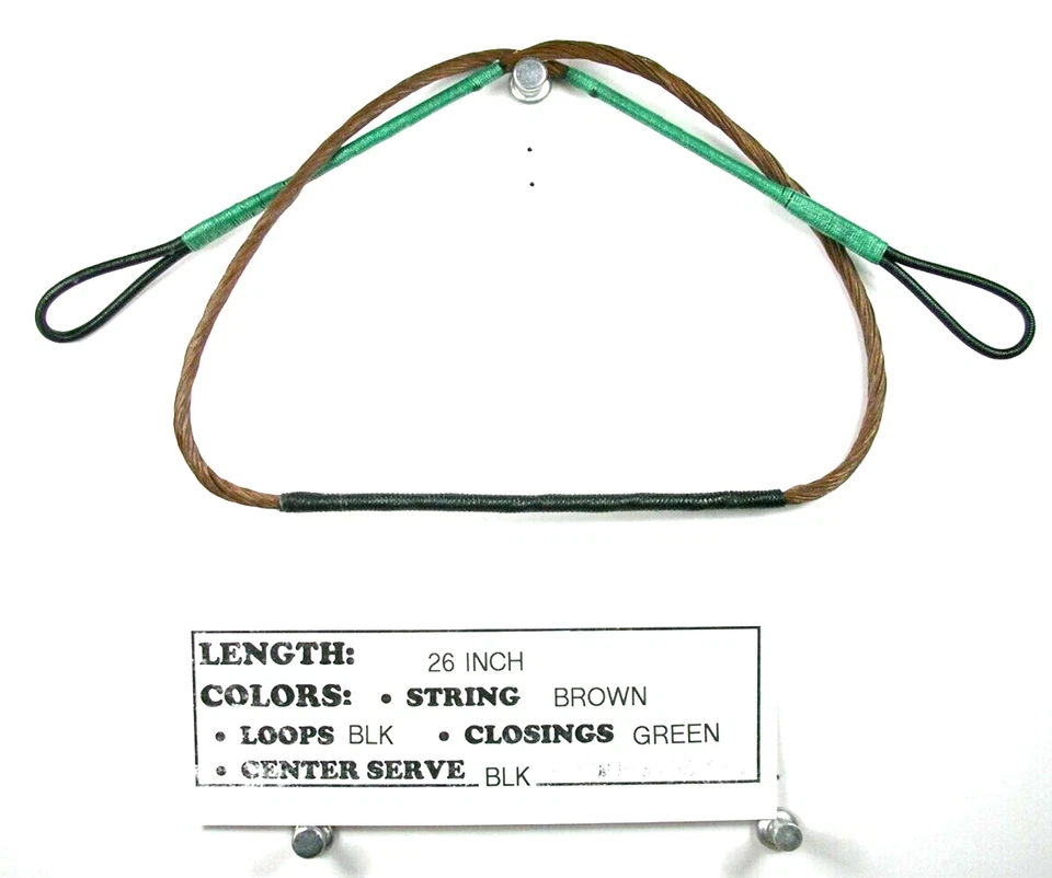 *BROWN* Crossbow String Excalibur Micro series 26 inch Handmade  - Image 1 of 1