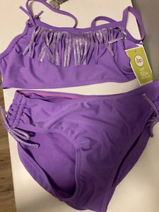 NEW SIZE L Fringe Circo Two Piece Bikini Swim bathing suit swimwear UPF50 - Picture 1 of 1