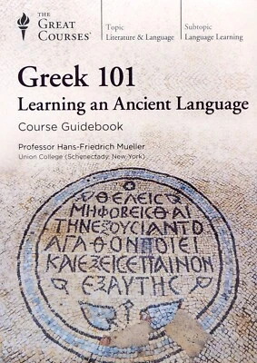 Greek 101 : Learning an Ancient Language by Hans-Friedrich Mueller (2016, DVD) - Image 1 of 2