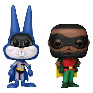 Funko Pop Batman Bugs Bunny Robin Lebron James Space Jam 2 New Legacy Figure Set - Picture 1 of 2