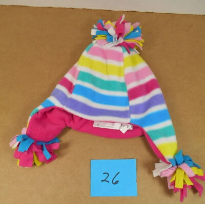 Sombrero polar a rayas para niños talla S 6-12 meses nuevo B26 Foto 1 de 2